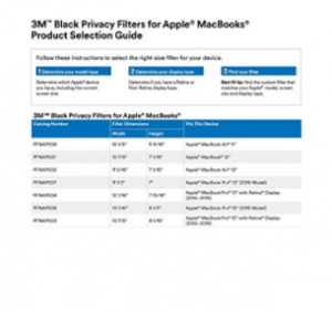 3M Privacy Filter for MacBook Air 11 inch Widescreen image 3