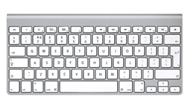 Apple Wireless Keyboard - UK Keyboard Layout 1
