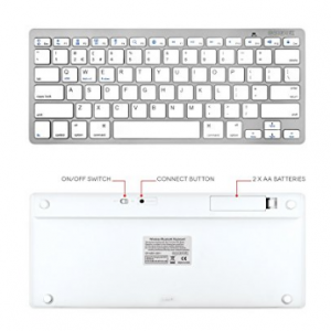 Caseflex Ultra Slim Wireless Bluetooth Keyboard image 1